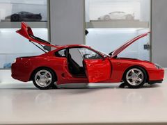 Xe Mô Hình Toyota Supra A80 1:18 LCD Model ( Red )