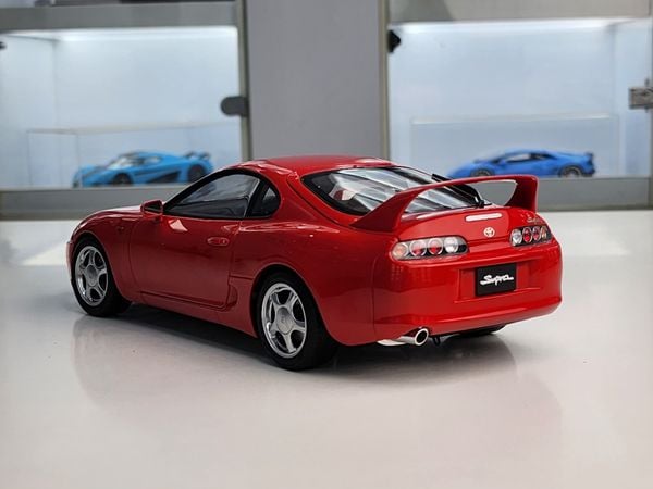Xe Mô Hình Toyota Supra A80 1:18 LCD Model ( Red )