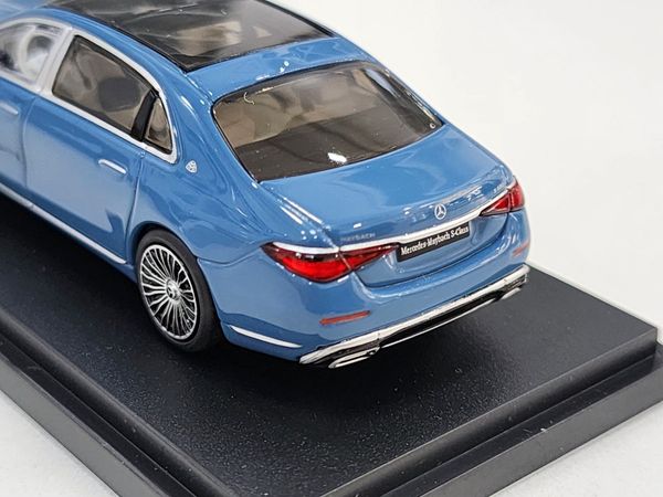 Xe Mô Hình Mercedes-Benz S-Class 2021 1:64 Almost Real ( Xanh Vintage )