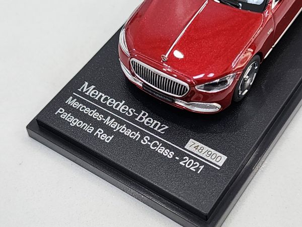 Xe Mô Hình Mercedes-Benz S-Class 2021 1:64 Almost Real ( Đỏ )