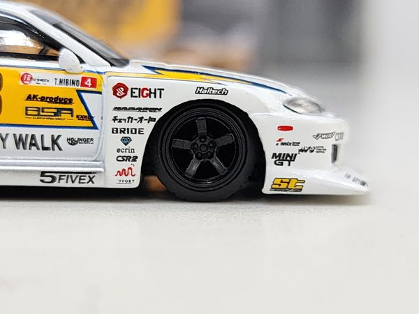 Xe Mô Hình Nissan LB-Super Silhouette S15 Silva #23 2022 1:64 MiniGT