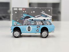 Xe Mô Hình Datsun Kaido 510 Wagon 4x4 Winter Holiday 1:64 Kaido