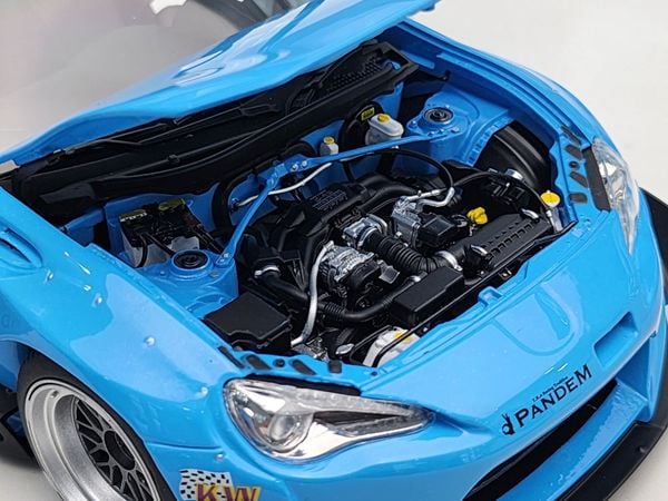 Xe Mô Hình Rocket Bunny 86 Widebody 1:18 DCN ( Blue )