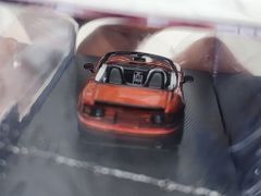 Xe mô hình Mazda MX5 Eunos Roadster NA Customized Vesion 1:64 Micro Turbo (Metallic Orange)