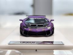 Xe Mô Hình Lamborghi Aventador 1:64 LBWK ( Tím )