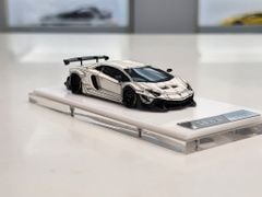 Xe Mô Hình Lamborghi Aventador 1:64 LBWK ( Trắng )