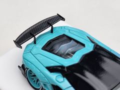 Xe Mô Hình Lamborghi Aventador 1:64 LBWK ( Tím & Xanh Min )