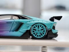 Xe Mô Hình Lamborghi Aventador 1:64 LBWK ( Tím & Xanh Min )