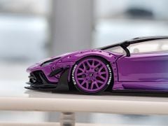 Xe Mô Hình Lamborghi Aventador 1:64 LBWK ( Tím & Xanh Min )