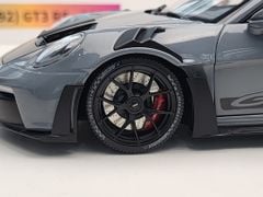 Xe Mô Hình Porsche 911 GT3 RS 2024 1:18 Minichamps ( Xám Mâm Đen )