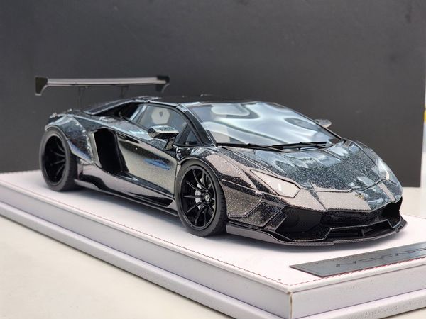 Xe Mô Hình LBWK Aventador Roadster 1:18 GL Model ( Light Black )