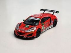 Xe Mô Hình Acura NSX GT3 EVO22 #93 Harison ConTracting Company 2023 IMSA Daytona 24 Hrs Racers Edge Motorsports With WTRAndretti1:64 MiniGT ( Đỏ Hồng )