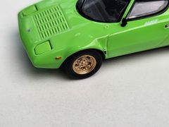 Xe Mô Hình Lancia Stratos HF Stradale Verde Chiaro LHD 1:64 MiniGT ( Xanh Dạ Quang )