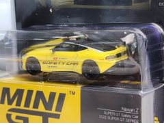 Xe Mô Hình Nissan Z Super GT Safety 1:64 MiniGT ( Vàng )