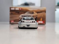 Xe Mô Hình Nissan Skyline GT-R R33 Dai33 V1 1:64 Kaido ( Bạc )