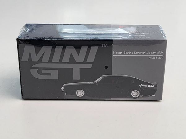 Xe Mô Hình Nissan Skyline Kenmeri Liberty Walk 1:64 MiniGT ( Đen )