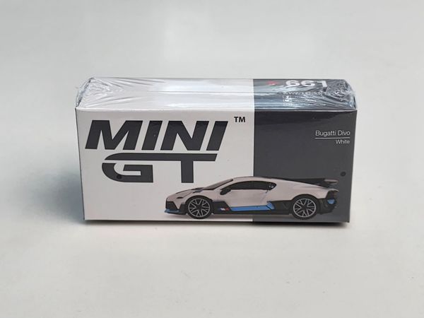 Xe Mô Hình Bugatti Divo White 1:64 MiniGT