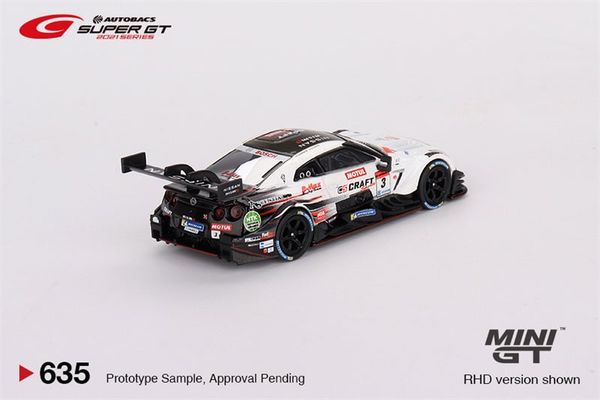 Xe Mô Hình Nissan GT-R Nismo GT500 1:64 MiniGT ( Trắng #3 )