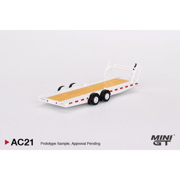 Xe Mô Hình Hauler Trailer Type C 1:64 MiniGT ( White )