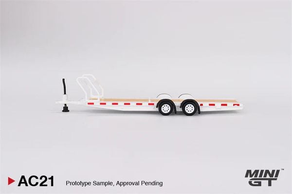 Xe Mô Hình Hauler Trailer Type C 1:64 MiniGT ( White )