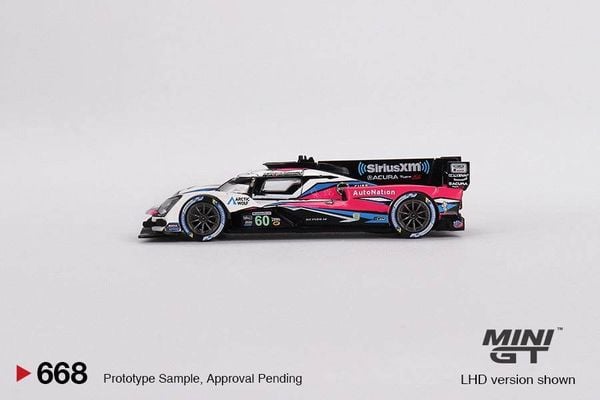 Xe Mô Hình Acura ARX-06 1:64 MiniGT ( Trắng #60 )