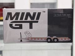 Xe Mô Hình Hauler Trailer Type C 1:64 MiniGT ( White )