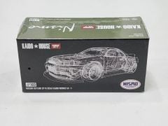 Xe Mô Hình Nissan Skyline GT-R (R34) 1:64 Kaido / Minigt