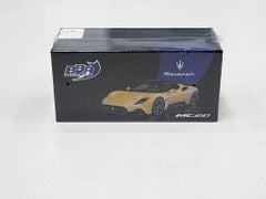 Xe Mô Hình Maserati MC20 Giallo Genio 1:64 Minigt/ BBR ( Vàng )