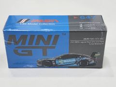 Xe Mô Hình BMW M4 GT3 #97 2023 IMSA Laguna Seca GTD 2nd Place Turner Motorsport 1:64 MiniGT ( Xanh )