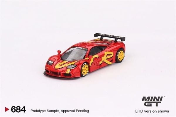 Xe Mô Hình McLaren F1 GTR 1996 Presentation 1:64 MiniGT ( Đỏ )