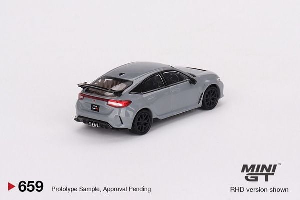 Xe Mô Hình Honda Civic Type R Sonic Gray Pearl 2023 1:64 MiniGT