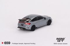 Xe Mô Hình Honda Civic Type R Sonic Gray Pearl 2023 1:64 MiniGT