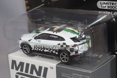 Xe Mô Hình Lamborghi Urus 2022 Macau GP Offcial Safety Car 1:64 MiniGT ( Trắng )