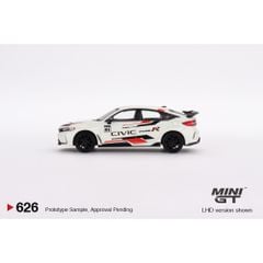 Xe Mô Hình Honda Civic Type R 2023 Honda 1:64 MiniGT ( Trắng )