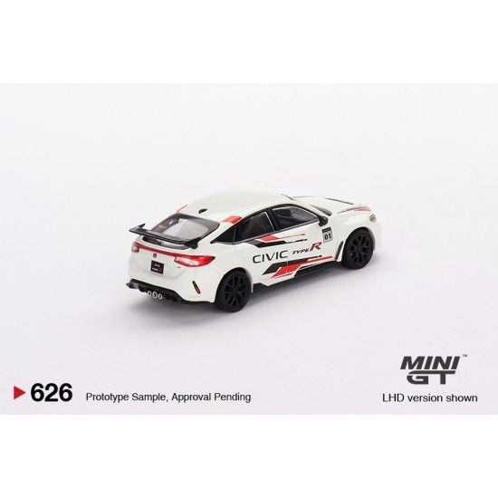 Xe Mô Hình Honda Civic Type R 2023 Honda 1:64 MiniGT ( Trắng )