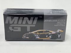 Xe Mô Hình Lamborghini Huracán GT3 EVO #4 2022 Macau GP Macau GT Cup 3rd Place 1:64 MiniGT ( Đen )