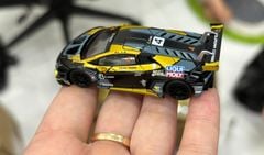 Xe Mô Hình Lamborghini Huracán GT3 EVO #4 2022 Macau GP Macau GT Cup 3rd Place 1:64 MiniGT ( Đen )