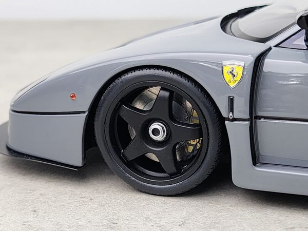 Xe Mô Hình Ferrari F40 Competizione 2022 Nardo 1:18 GT Spirit ( Grey )