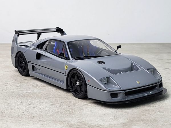 Xe Mô Hình Ferrari F40 Competizione 2022 Nardo 1:18 GT Spirit ( Grey )