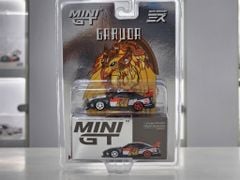 Xe mô hình LB-Super Silhouette Nissan SILVIA (S15)“GARUDA” 1:64 MiniGT (Đen Trắng Đỏ)