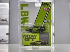 Xe Mô Hình Lamborghini LB-Silhouette WORKS Aventador GT EVO Lime LHD / USA Blister Packaging