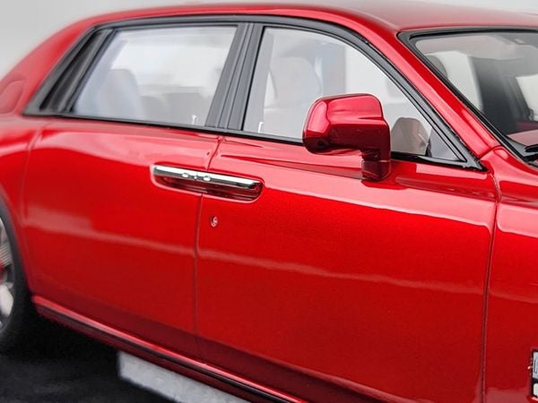 Xe Mô Hình Rolls-Royce Phantom Series Il 1:18 HH Model ( Metallic Red )