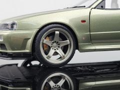 Xe Mô Hình Nissan GT-R (R34) 1999 1:18 Solido (Green)