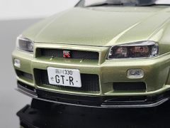 Xe Mô Hình Nissan GT-R (R34) 1999 1:18 Solido (Green)