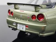 Xe Mô Hình Nissan GT-R (R34) 1999 1:18 Solido (Green)