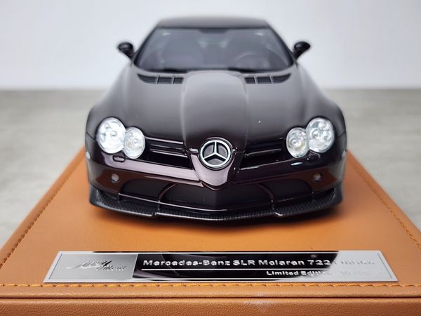Xe Mô Hinh Mercedes-Benz SLR MClaren 722 1:18 IVY Model ( Đen Nâu )