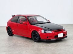 Xe mô hình Honda Civic Type R(EK9) 1:18 MotorHelix (Đỏ Carbon)