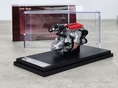 Xe mô hình Honda Civic Type R(EK9) 1:18 MotorHelix (Đỏ Carbon)