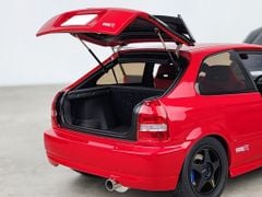 Xe mô hình Honda Civic Type R(EK9) 1:18 MotorHelix (Đỏ Carbon)