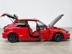 Xe mô hình Honda Civic Type R(EK9) 1:18 MotorHelix (Đỏ Carbon)